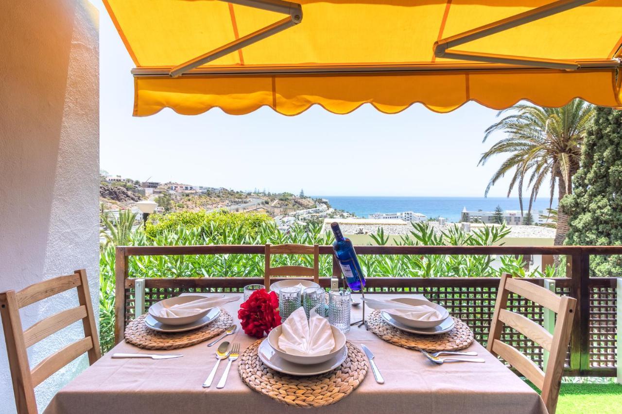 Increible Terraza Con Vistas Al Mar En San Agustin Apartment Екстериор снимка